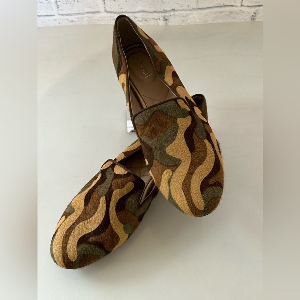 J. McLaughlin camo loafers!